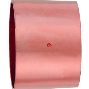 1-1/2'' Wrot Copper DWV Coupling With Stop C x C
