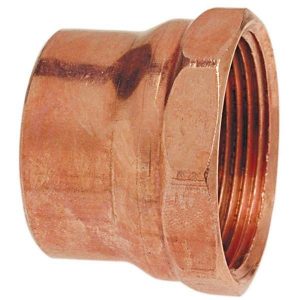 1-1/2'' Wrot Copper DWV Female Adapter C x F