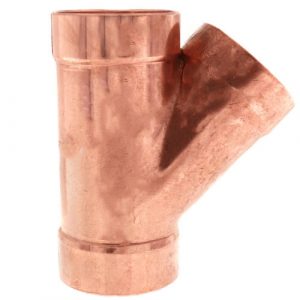 1-1/2'' Wrot Copper DWV WYE C x C x C