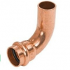 1'' Wrot Copper Press 90° Street Elbow P x FTG