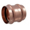 3/4'' Wrot Copper Press Coupling with Stop P x P