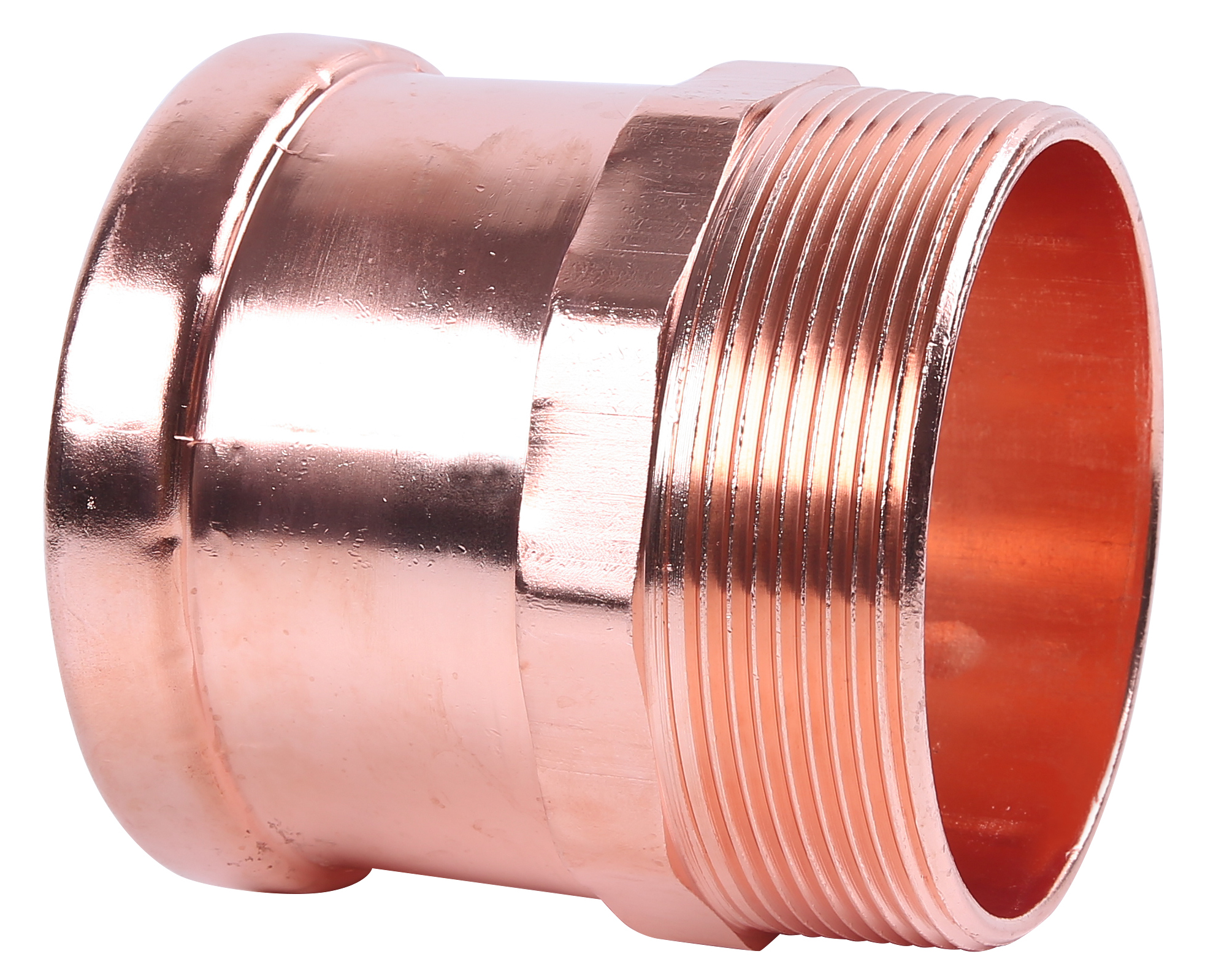 4'' Wrot Copper Press XL Male Adapter P x MPT