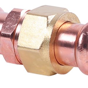 3/4'' Wrot Copper & Cast Brass Press Union P x P