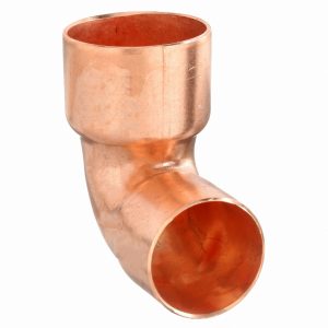 3/4" x 1/2" Wrot Copper Reducing 90º Elbow C x C