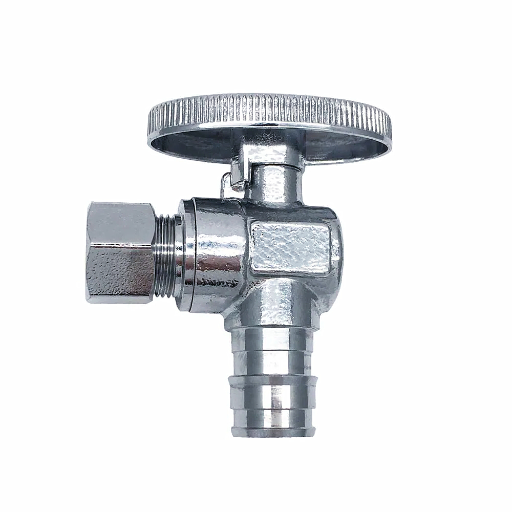 angle stop shut off valve
