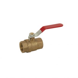 Lead Free HD Threaded Ball Valve Red Handle