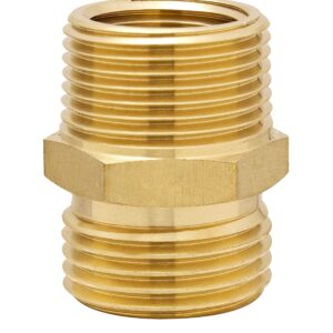 3/4" MHT X 3/4" MIP W/1/2" FIP GARDEN HOSE FITTING ADAPTER