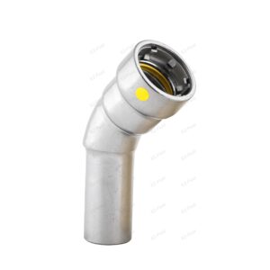 EZ-Fluid Carbon Steel Gas Press Street FTG X PRESS 45 Elbow (HNBR)